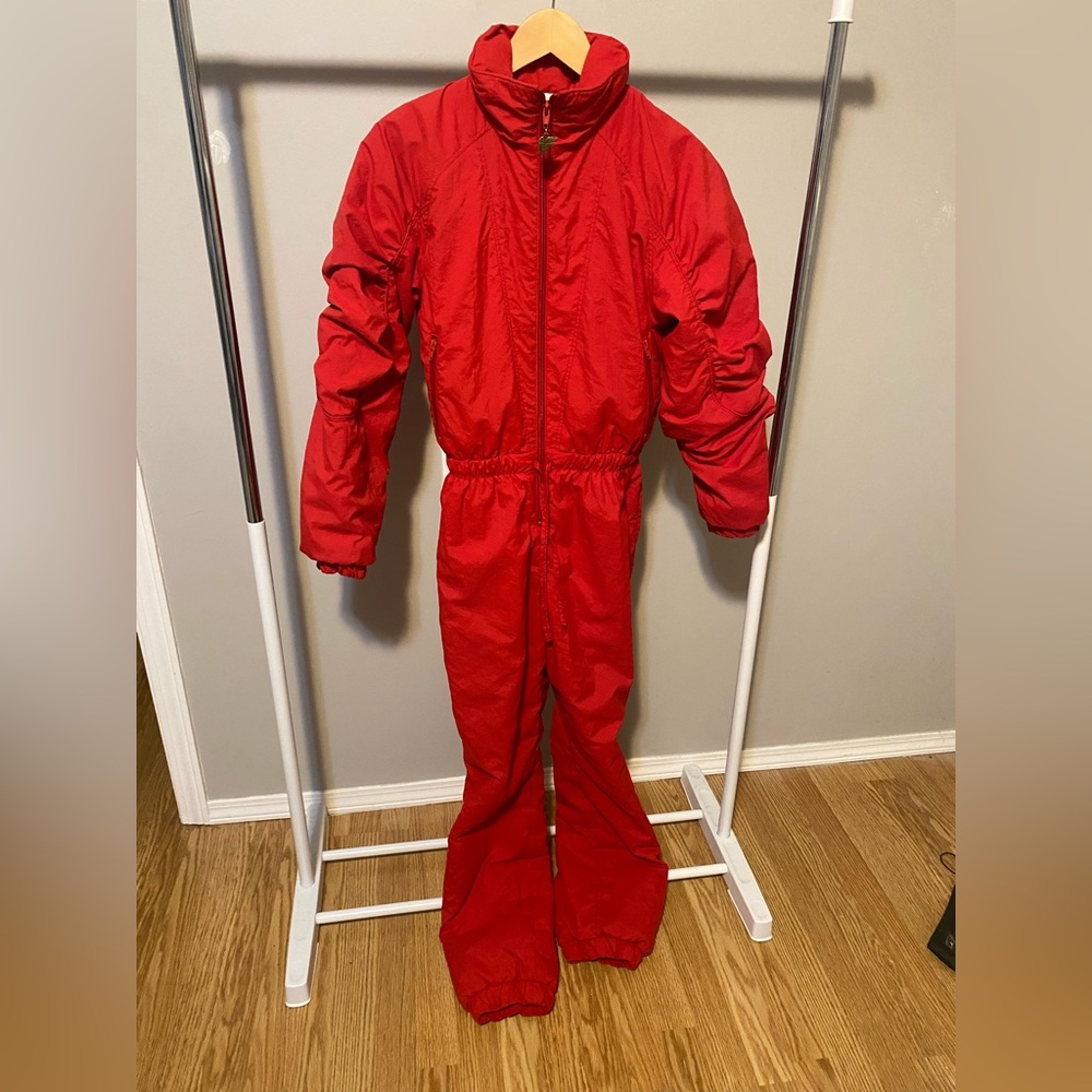 Vintage 1990s Image in Air One Piece Ski Suit